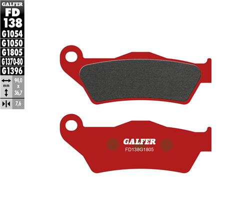 Galfer Esimesed Piduriklotsid