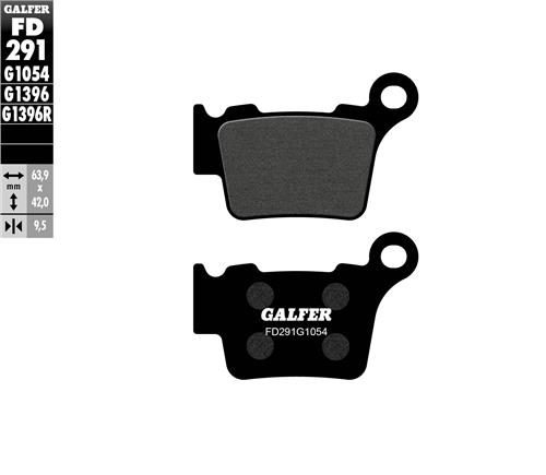 Galfer Tagumised Piduriklotsid