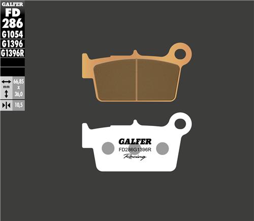 GALFER Tagumised Piduriklotsid